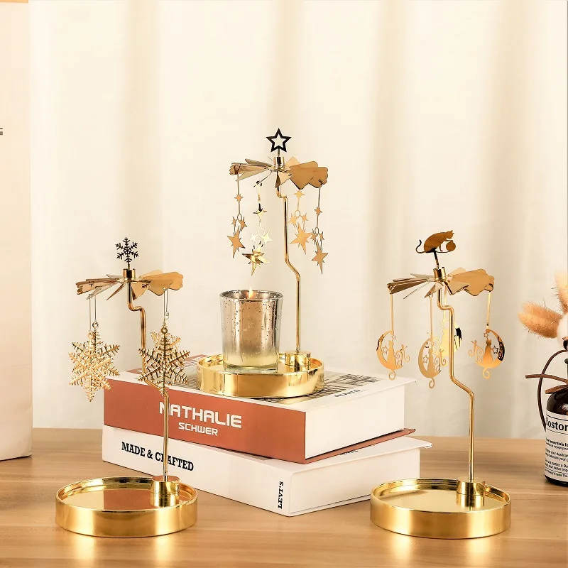 Ornament Home Vintage Dining Table Decor Aroma Candles Night Lamp