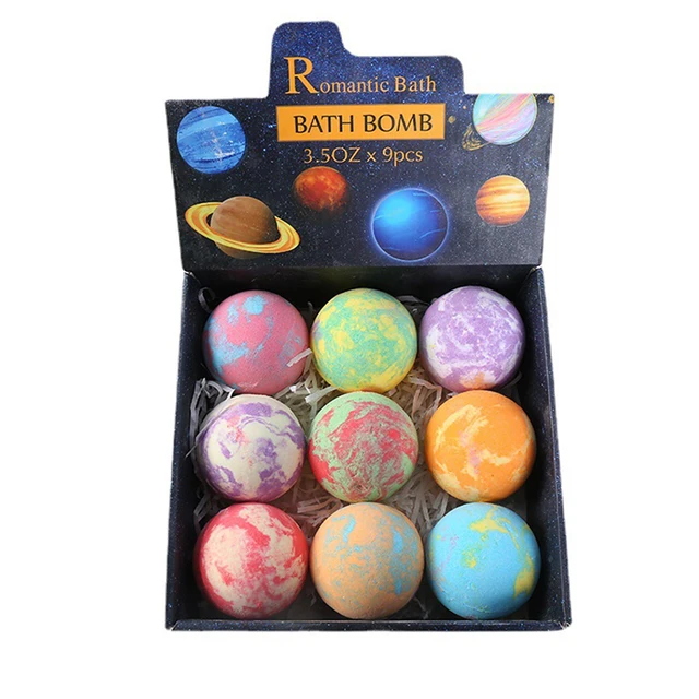 Bath Bombs Gift Set- 9 Pcs Aromatherapy 2