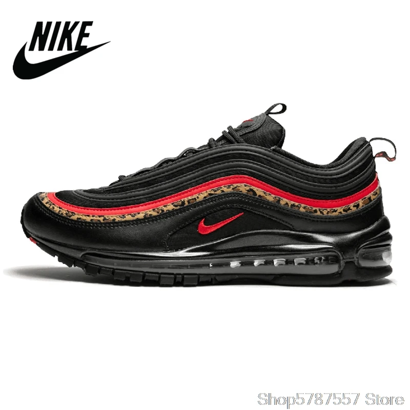 

Оригинальные аутентичные мужские кроссовки Nike Air Max 97 OG QS Silver Bullet Дышащие Беговые кроссовки M