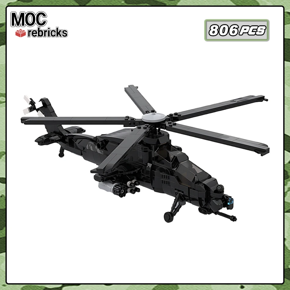 Строительные блоки MOC-173106 боевой самолет мини-кирпичи солдаты модель боевого