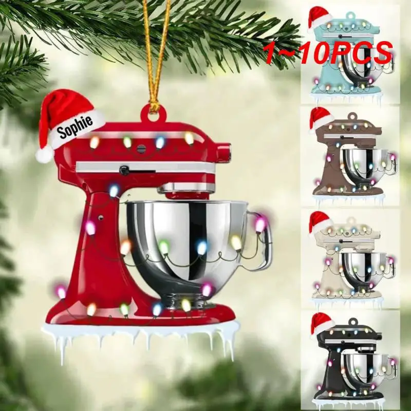 

1 ~ 10 шт. подвеска на рождественскую елку, модный износостойкий и прочный декоративный Безопасный и безвредный автомобильный кулон на рождественскую елку