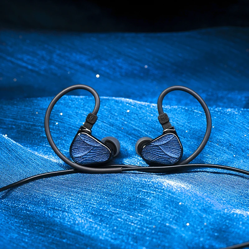 Фото Наушники TRUTHEAR x Crinacle Zero:BLUE2 Проводные наушники-вкладыши HIFI для музыкальных игр с разъемом 3,5 мм №4