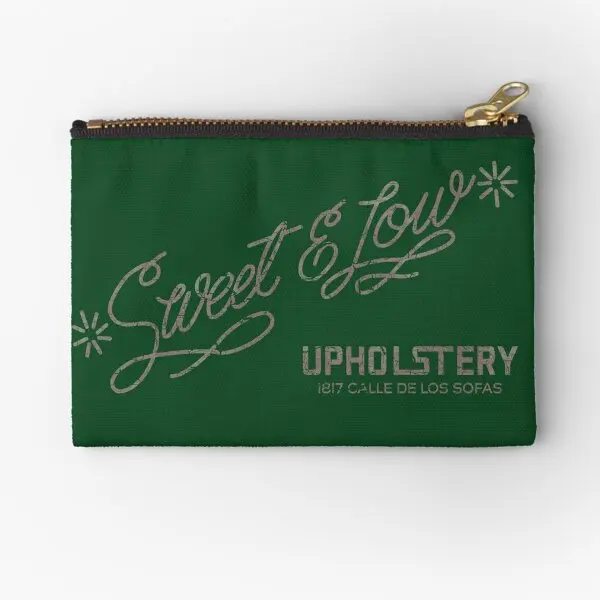 

Sweet Low Upholstry Cheech Chong Zipper Pouches Socks Cosmetic Bag Panties Pocket Pure Small Key Money Coin Women Packaging Men