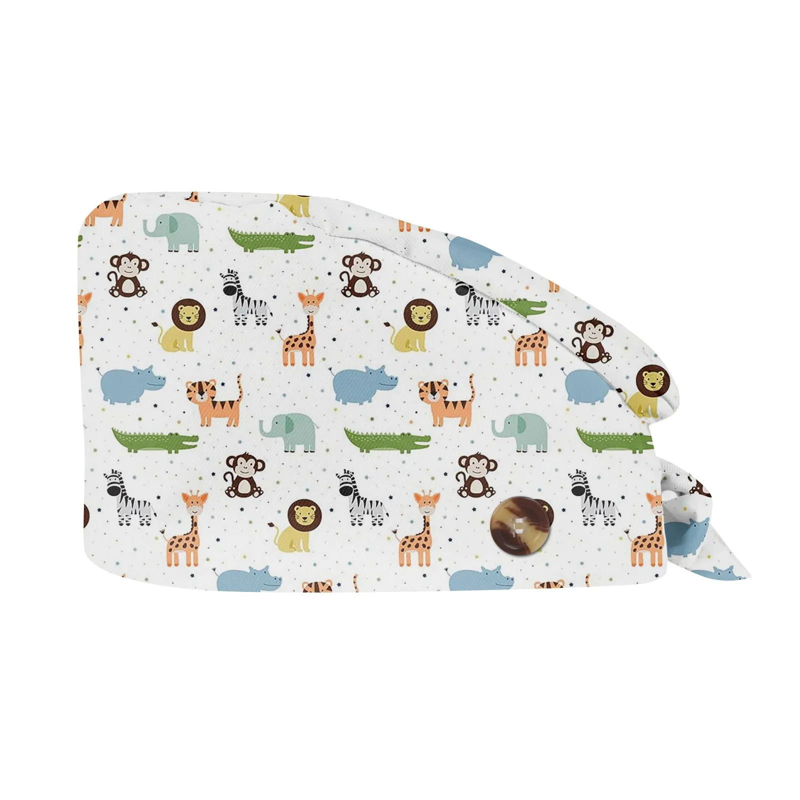 Женские Хлопковые Шапочки-скрабы Эластичные Впитывающие Сетки Для Волос