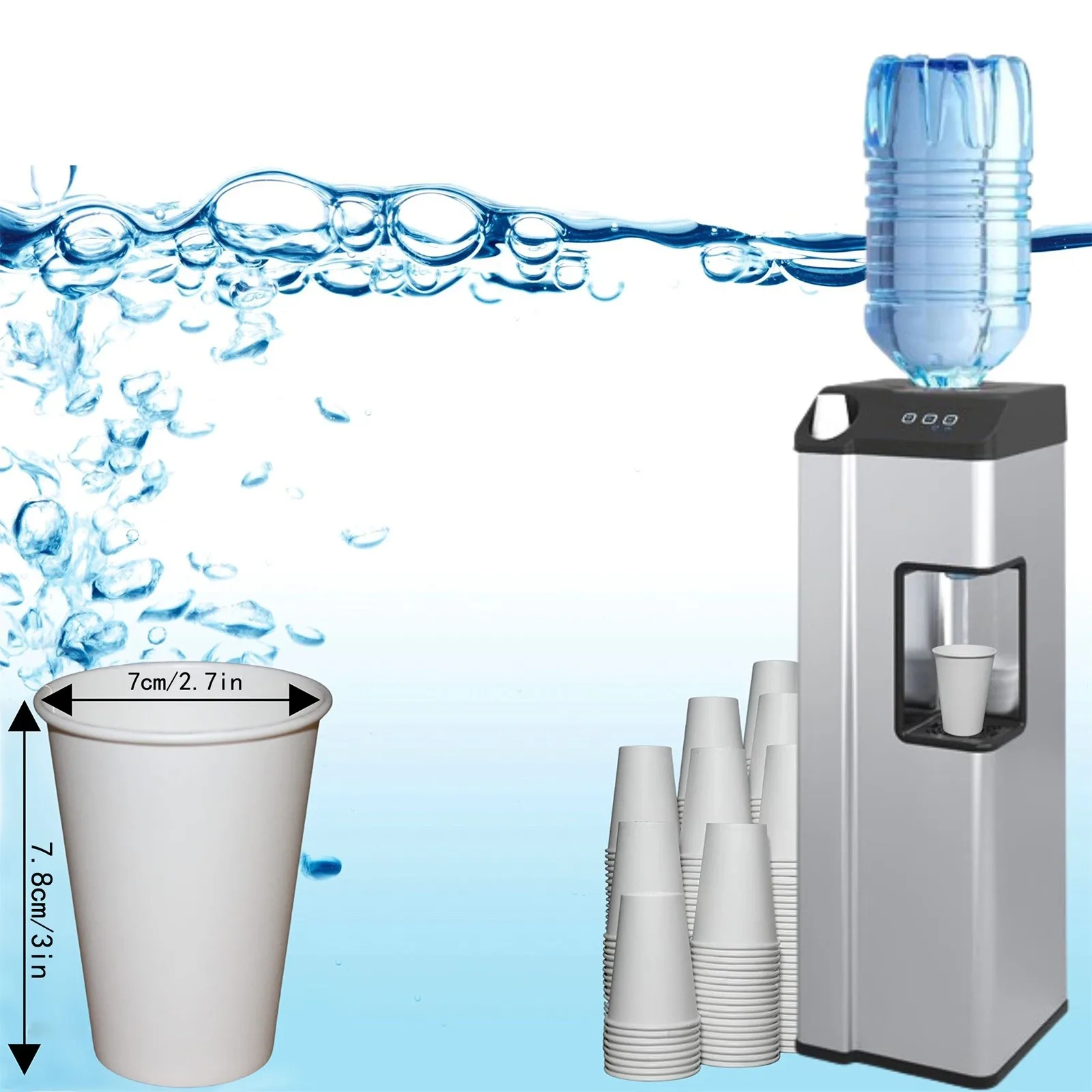 Одноразовые стаканчики 100 мл 50/200/500/210 шт.