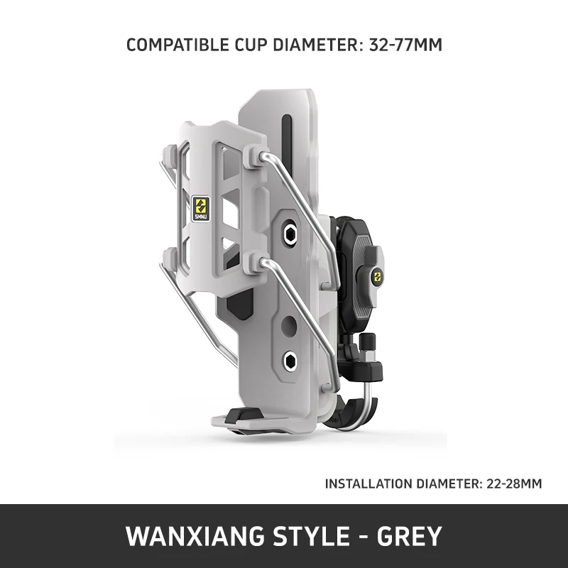 

SMNU Универсальный держатель для бутылки с водой для мотоцикла, регулируемая клетка для чашки на руль для езды на велосипеде MTB, прочный мотоцикл ADV