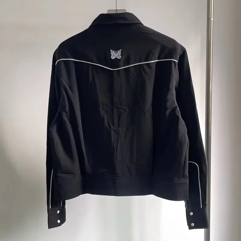 2025ss AWGE куртка в фиолетовую полоску для мужчин и женщин высокое качество