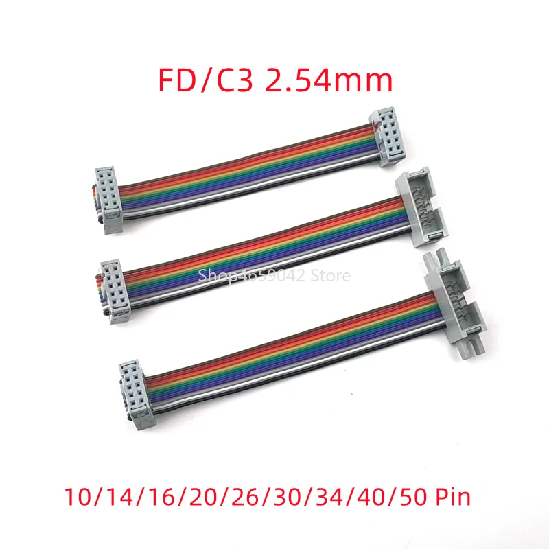 

Ленточный кабель FC to DC3 2.54 мм 10/20/40/60/80 см 40P