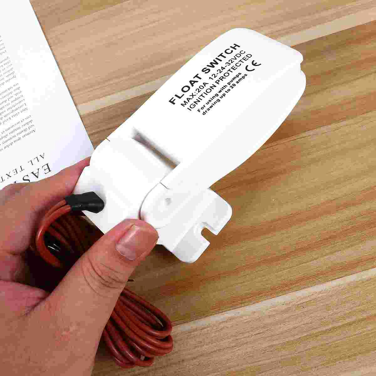 

12V Automatic Machine Bilge Pump Float Switch Electric Water Level Controller Flow Switch Pump Accessory Water Level Controller