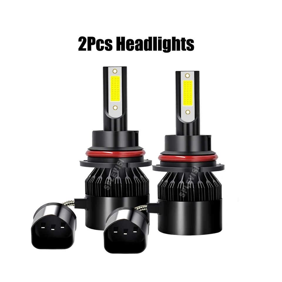 12 В светодиодные лампы дальнего/ближнего света, противотуманные фары, пылезащитные для Dodge Grand Caravan 2001 2002 2003 2004 2005 2006 2007