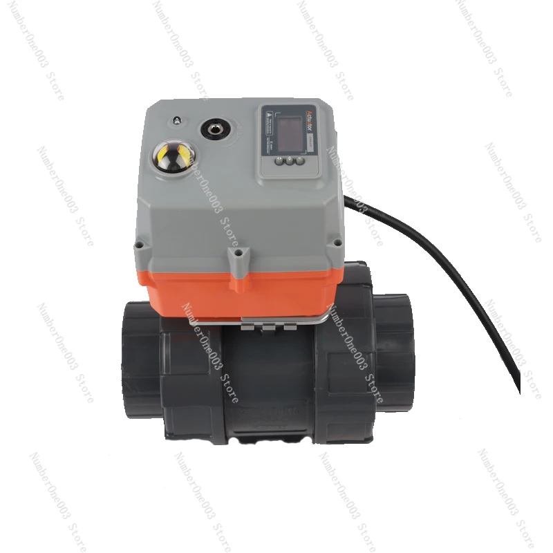 Двухсторонний умный модулирующий Пневматический шаровой клапан из НПВХ с