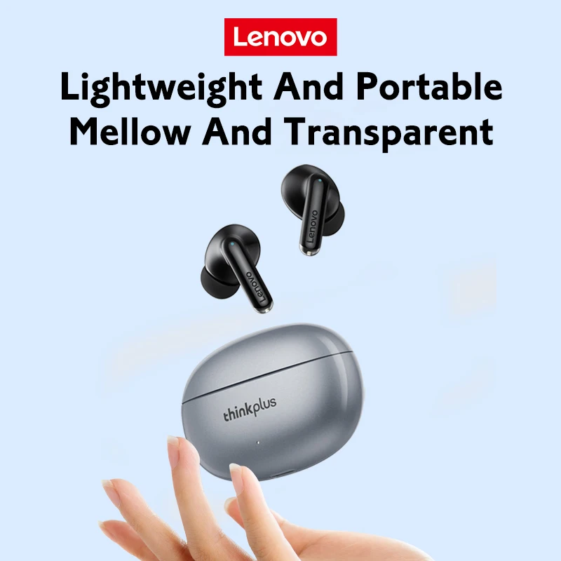 

Lenovo XT88 Wireless Headphones With Mic Bluetooth 5.3 Earphones Noise Reduction ENC HD Earbuds In-Ear Sport Waterproof Headsets