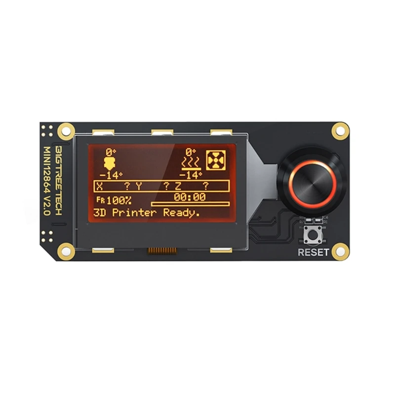 

3D-принтер Mini12864 V2.0 ЖК-экран EXP1 + EXP2 Подключение FPC RGB подсветка