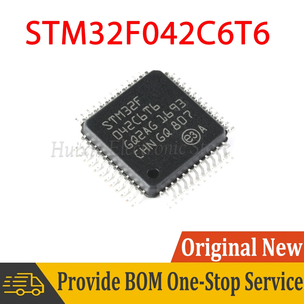 

STM32F042C6T6 32F042C6T6 LQFP-48 32-bit Microcontroller-MCU SMD New and Original IC Chipset