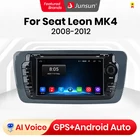 Junsun V1 2+32G carplay android auto магнитола 2дин андройд For Seat Ibiza 6j 2008-2012 автомагнитола навигатор GPS Track bluetooth-C dab dsp navi