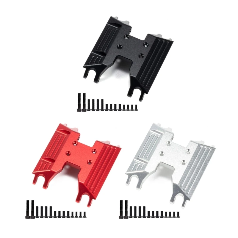 

Aluminum Transmission Skid Plate Center Gear Box Mount for Axial Capra 1/18 UTB18 1/18 RC Crawler Car 41QA