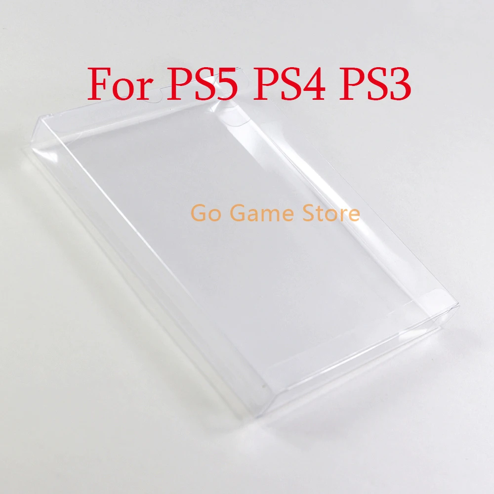 Прозрачный пластиковый чехол для PS5 PET Game Box