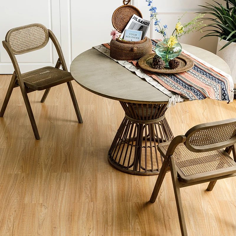 Folding Dining Chair Mid Century Modern Furniture Wood Chaises Salle Manger Terrace Chair