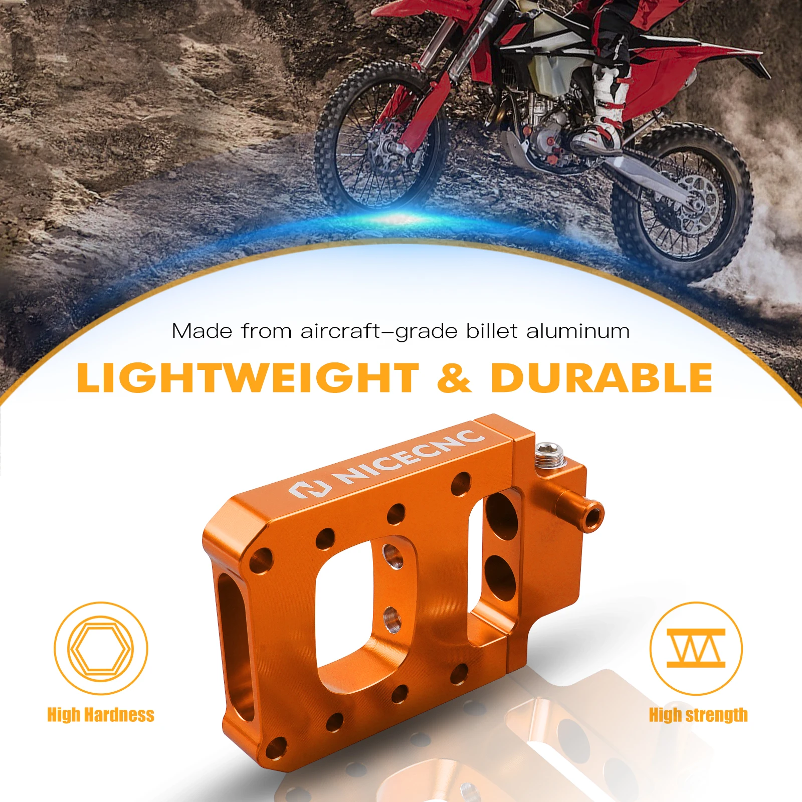 Блок переустановки инжектора NiceCNC TPI для моделей велосипедов KTM 150 250 EXC XC XC-W TPi