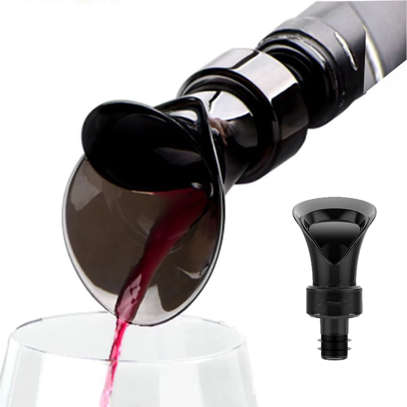 

Petal type red wine fresh-keeping sealing stopper wine pouring device 2-in-1 universal wine cap quick decanter (the same type)