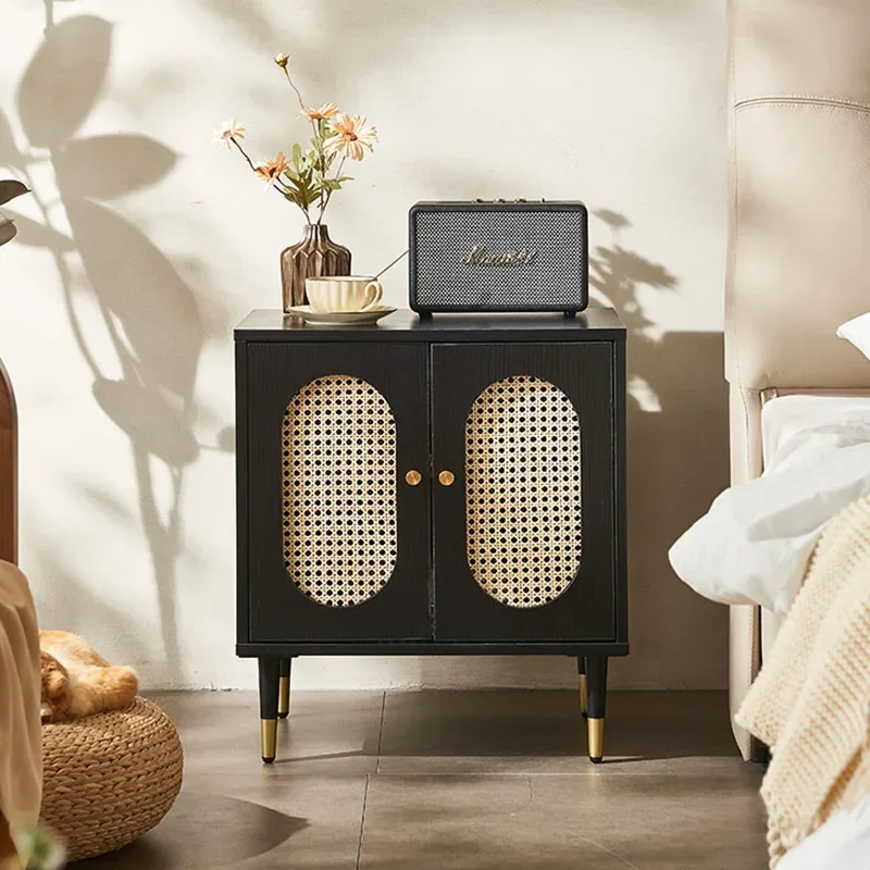 Кофейные Мезы стол для кровати прикроватный столик хранения в спальне шкафы