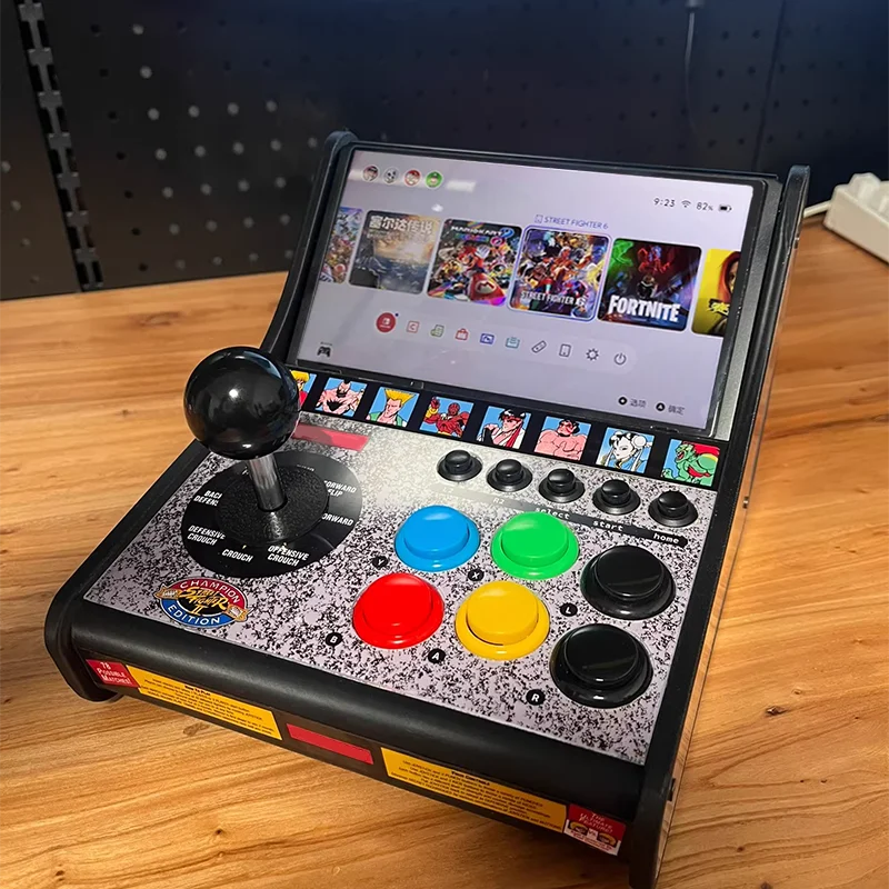 Switch Arcade Stick & Dock — портативный игровой опыт в стиле ретро. Быстросменные темы для планшета ns. (art.: 3920d2fcc4985) - 3920d2fcc4985