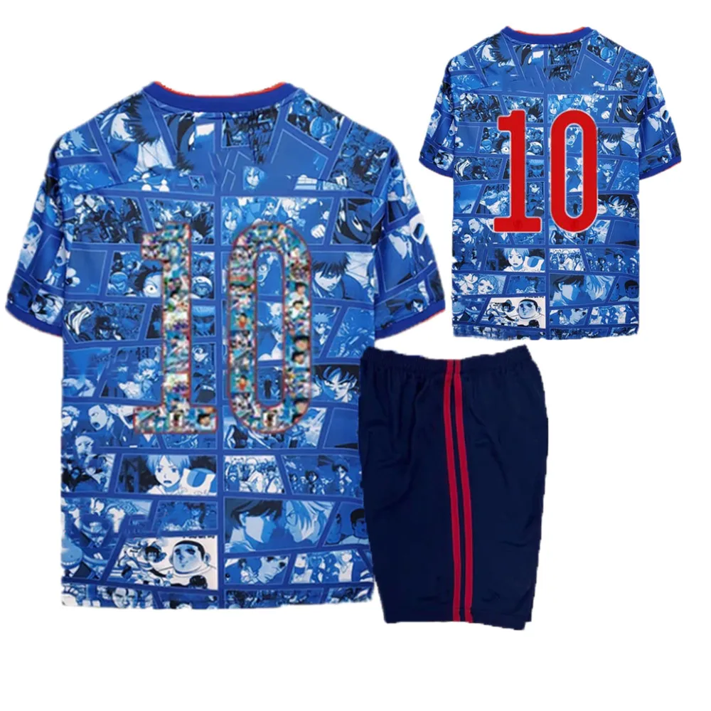 

Cartoon Japan Shirts 2022 Captain Tsubasa Football Jerseys Camisetas Futbol Oliver Atom Edition Soccer Uniform