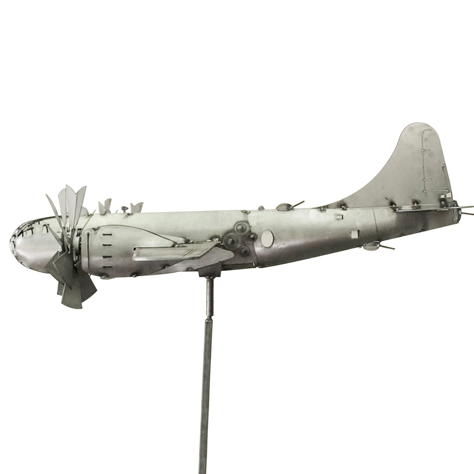 

Ландшафтная металлическая скульптура на колышке патио, орнамент, игрушка для двора на открытом воздухе, простой в установке, подарок, украш...