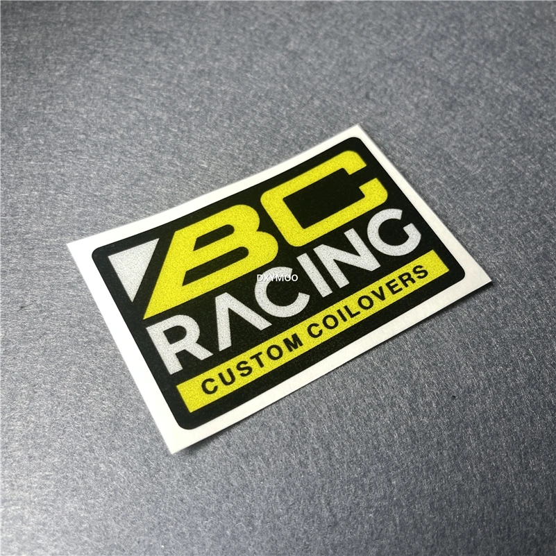 BC RACING Автомобильные Наклейки Персонализированные Из ПВХ Для Ноутбука Автомобиля