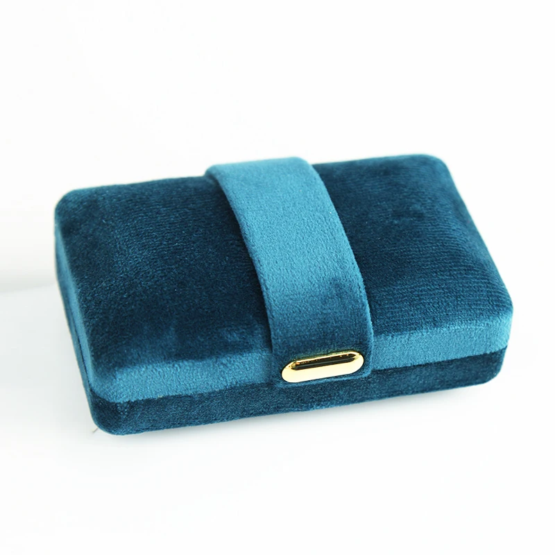 The New Style Jewelry Box Custom Logo Leather Travel Jewelry Case Storage Organizer packaging velvet Jewelry Boxes