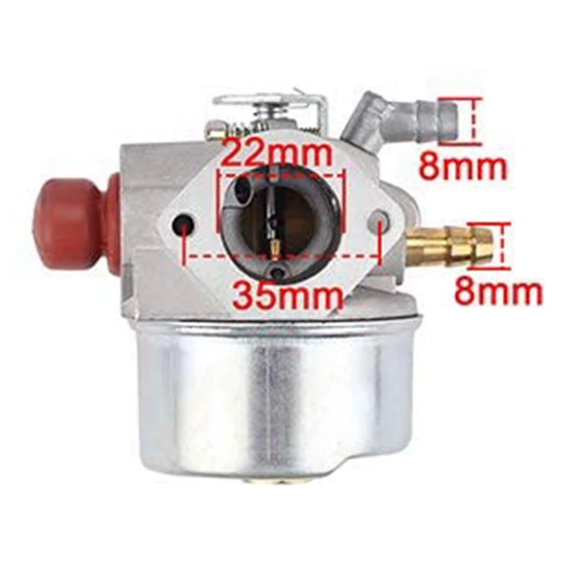 Карбюратор 640004 640117B для Tecumseh 640135A 640014 640025 Carb OH195XA OH195EA OHH55 OHH60 5.5HP 6HP 6.5HP двигатель