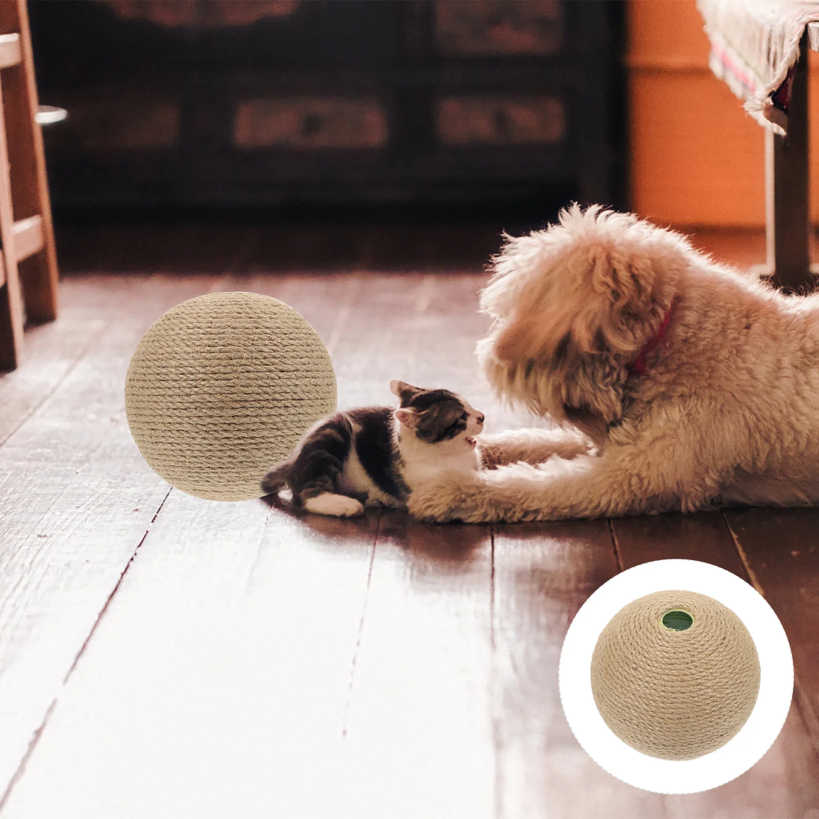 

Износостойкая игрушечная Когтеточка в форме шара для домашних животных