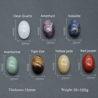 7pcs natural stone seven chakras reiki healing stone ornaments lucky gift bed room office desk ornaments home decor