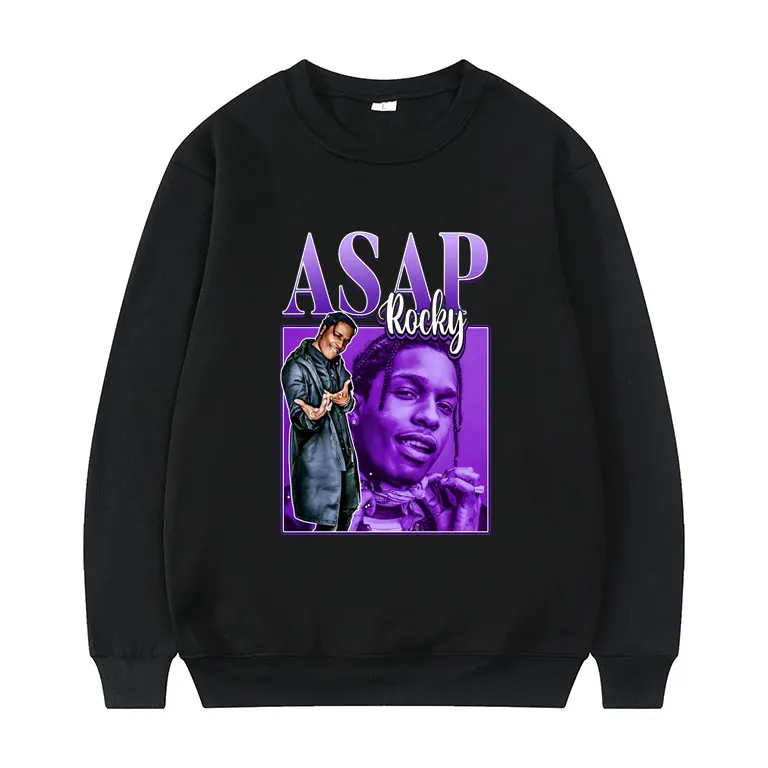 

Свитшот мужской с графическим принтом в стиле хип-хоп