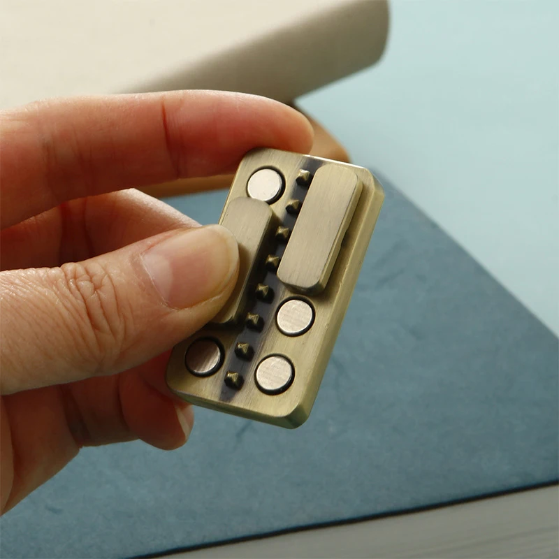 Непоседа-кликер Непоседа-слайдер Металлический EDC Непоседа игрушки Офисные