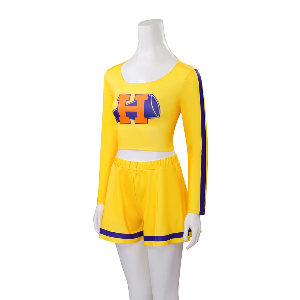 Униформа черлидинга Баффи — истребительница вампиров женские желтые топы юбки