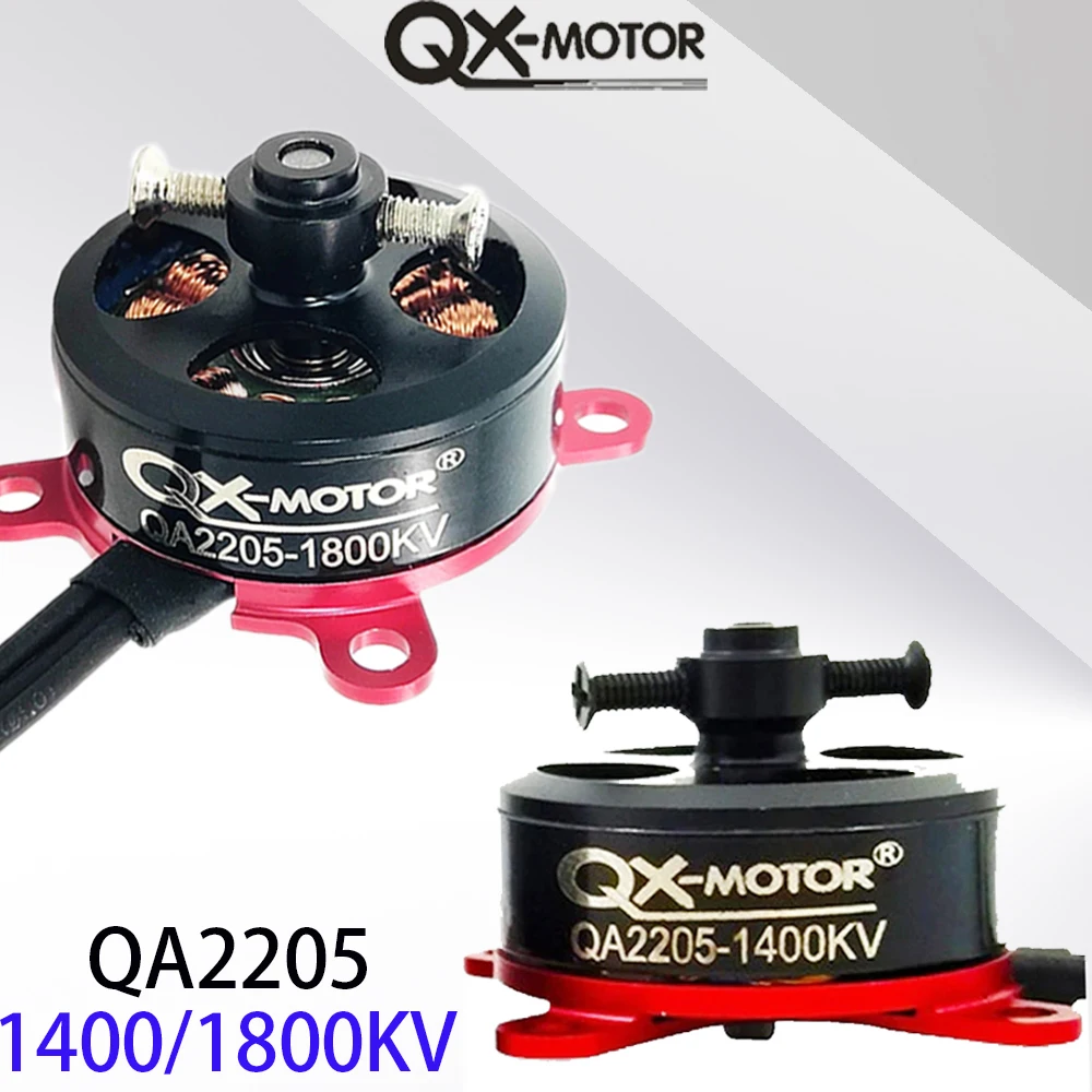 

QX-MOTOR QA 2205 1400kv 1800kv 2s 3s бесщеточный двигатель 20A ESC для F3P RC самолета с фиксированным крылом