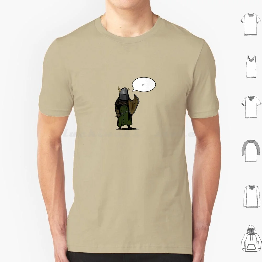 Футболка Ni 6xl хлопковая крутая футболка комедия черный рыцарь ретро винтажный