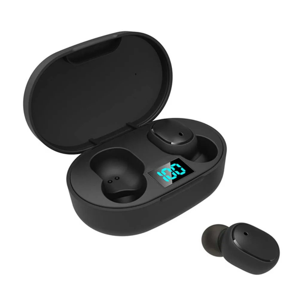 

TWS E6S Bluetooth-compatible Headphones Wireless Earphones Noise Cancelling Headset Sport Earbuds For Smartphone Xiaomi Redmi