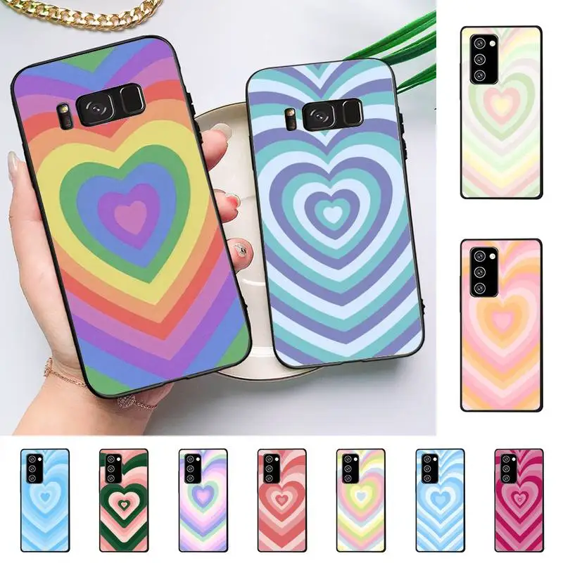 

Love Heart Phone Case For Samsung Note 8 9 10 20 pro plus lite M 10 11 20 30 21 31 51 A 21 22 42 02 03