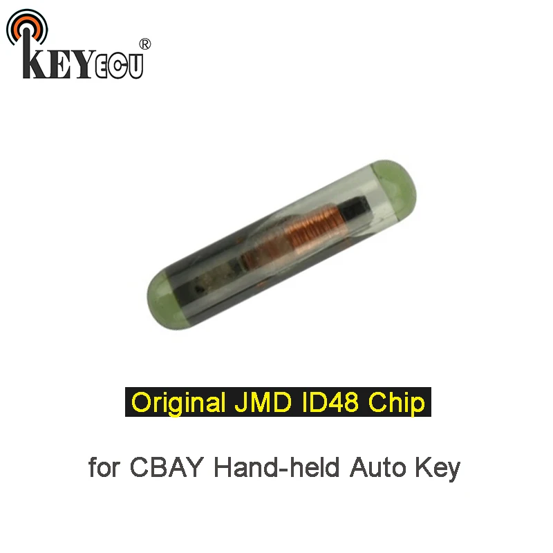 

KEYECU 1x 5x 10x 30x 50x оригинальный JMD ID48 чип транспондер ключ для CBAY ручная копия автомобильного ключа программатор автомобильных ключей