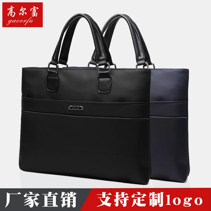 Messenger Business Bag Office Document Women Vintage Luxury Leather Bag Men Computer Document Sac A Main Femme Bags WWH30XP