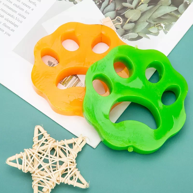 

Pet Hair Remover Washing Machine Accessory Cat Dog Fur Lint Hair Remover Clothes Dryer Reusable Cleaning Dryer Catcher 1pc