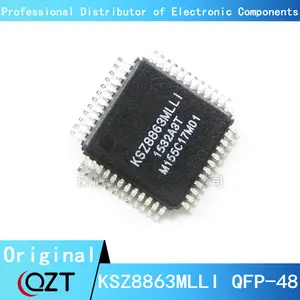 10pcs/lot KSZ8863 LQFP48 KSZ8863M KSZ8863MLLI QFP KSZ8863F KSZ8863FLLI LQFP-48 chip New spot