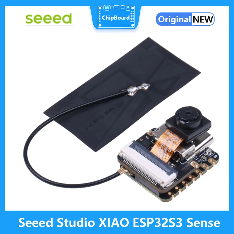 

Seeed Studio XIAO ESP32S3 Sense-2,4 ГГц Wi-Fi, BLE 5,0, датчик камеры OV2640, цифровой микрофон, поддержка зарядки аккумулятора