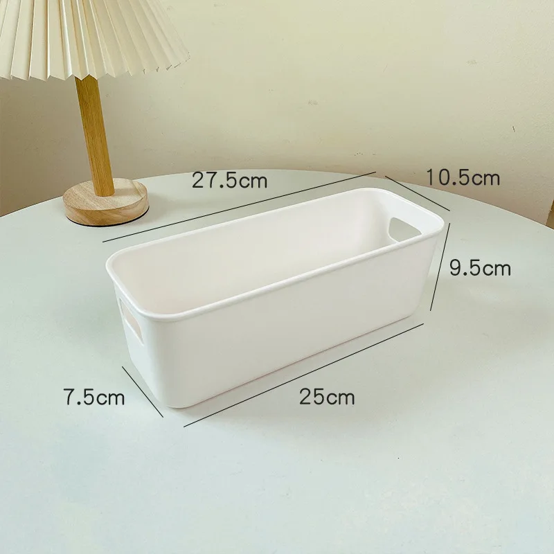 cute desktop mobile phone case storage box ins multifunctional cosmetics organizer box large capacity kawaii storage basket free global shipping