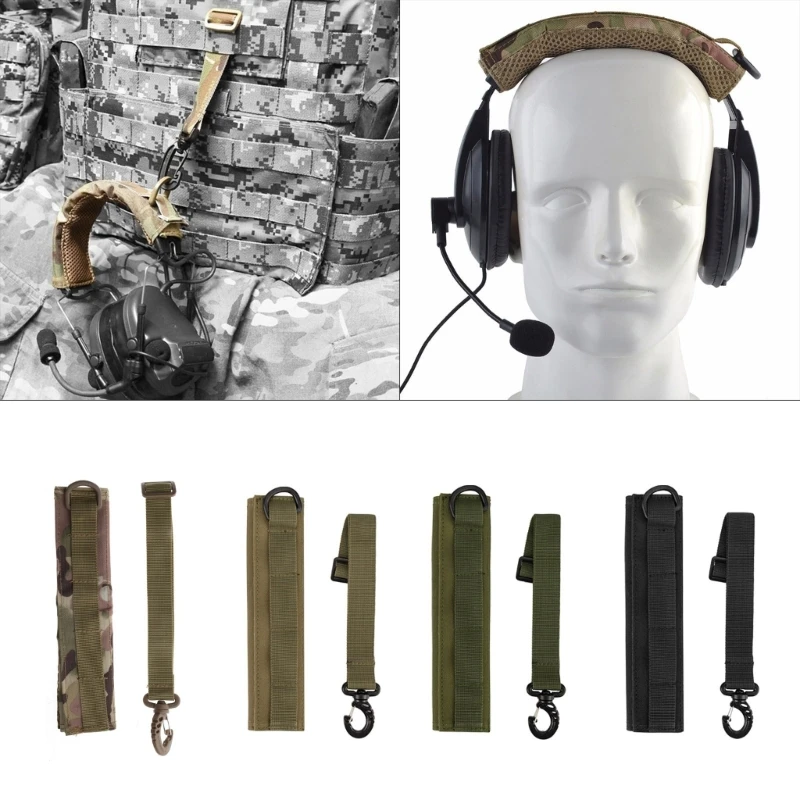 

Tactic Earmuff Microphone Hunting Shooting Cover Outdoor Modular Headset Cover