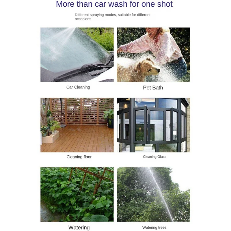 1 шт. портативный шланг для мойки машины высокого давления