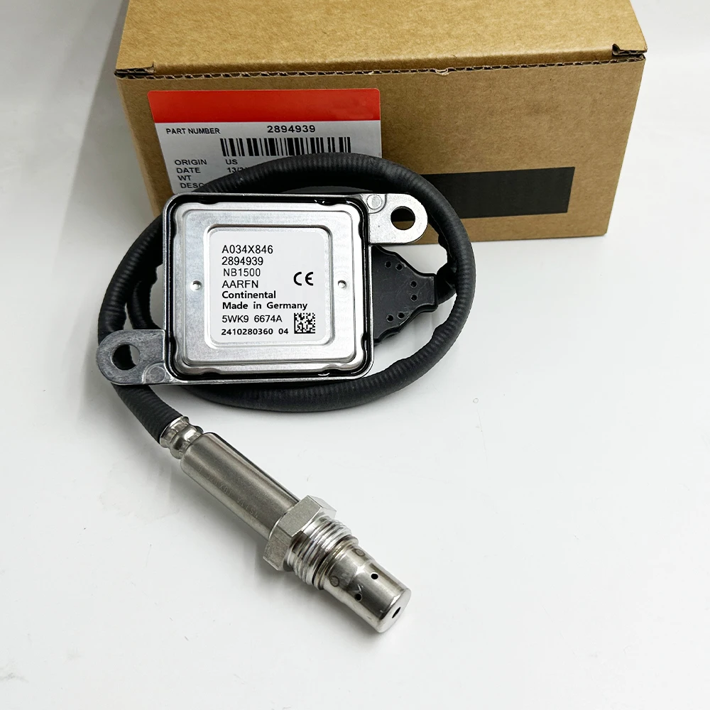 2894939 RX C-ummins Box 5WK96674A 2871978 Сделано в США Датчик оксида азота N-GK для Cummins ISB 6.7L ISX 11 9L/15L