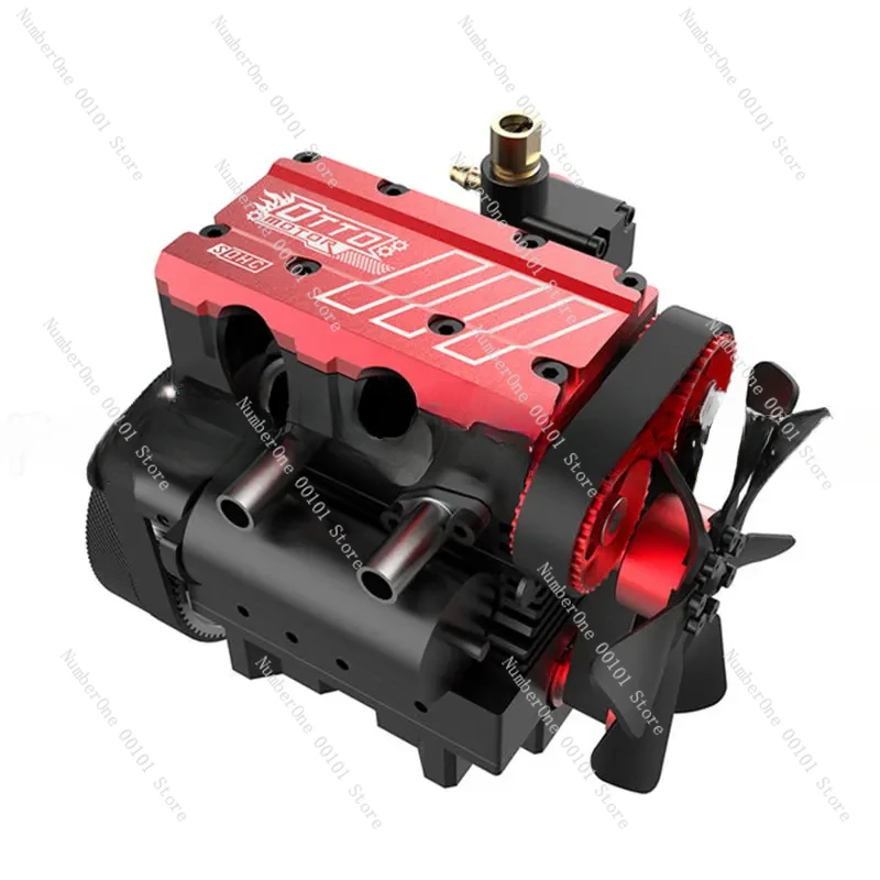 FS-L200AC 4-тактный двигатель с воздушным охлаждением 7cc встроенный 2-цилиндровый